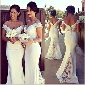 2021 Bridesmaid Dresses Chiffon Off Shoulder Lace Applique Maid of Honor Dresses Wedding Party Dresses Custom