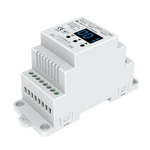 DMX512〜4CH 0-10VデコーダーDLガイドウェイDMX512信号コンバーター0-10V LED調光器DMX 512信号RGB/RGBWコントロールへ
