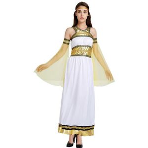 Donne bianche Egitto Costume Grecia Dea Cosplay per adulti Carnevale in maschera Festa di Natale Halloween Purim Gioco di ruolo