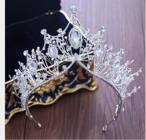 Crown Princess Crown cocar, enfeites de cabelo de cristal, vestidos de noiva e presentes