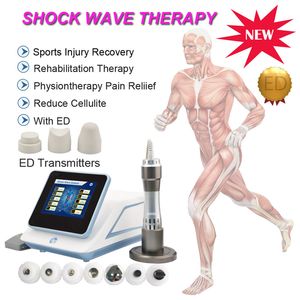 4 Bar Shockwave Therapy Machine för ED Erectile Dysfunction Body Slimming Behandling Hem Klinik Använd utrustning