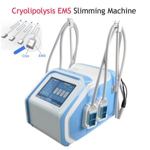 Zamrażanie tłuszczowe EMS Cryolipoliza Machine Non Vacuum Cryolipolizy EMS Płyty Urządzenie z 4 rękwiastami do odchudzania ciała
