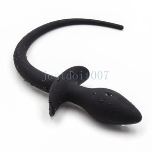 Anal Toys Unisex Love Silicone Plug Puppy Mice Tail Funny Butt Toy Insert Roleplay Game #R76