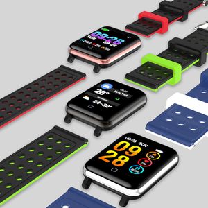 M19 Smart Armband Fitness Tracker Blood Oxygen Blodtryck Hjärtfrekvens Monitor Smart Watch Vattentät Armbandsur för iPhone IOS Android