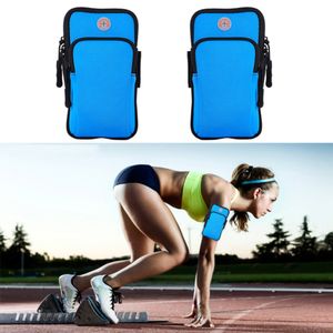 Sport Armband Case Cover Running Jogging Arm Band Pouch Holder Väska för 4-6 tums universal för telefon 2018 x XS plus
