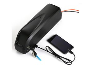 Ny Arriver 8FUN 48V 1000W Elektrisk cykelbatteri med 5V USB och elcykelbatteri 48V 20Ah Li Ion Batteri för Sanyo Cell