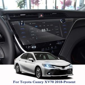 7/8/9 inch auto styling dashboard beschermende stuurfilm navigatie display voor TOYOTA CAMRY XV70 2018-aanwezig krasbestendig