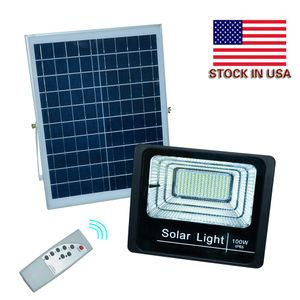 Solar LED Outdoor Lighting 50W 100W 150W Solar Flood Light Waterproof IP67 Solar Garden Lights with Remote Control