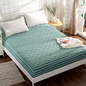 Printed new mattresses protective mats ustproof bed hat Bed cover Mattress Protector Cover Multi-color optional #s Sheet