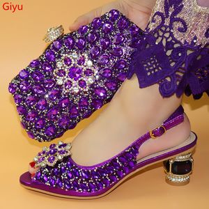 2019 Fashion Pink Color Shoes And Bag Set Latest African Women High Heels Shoes And Bag Set For Party Wholesale Price !LO1-33