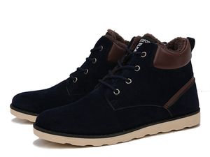 Gorąca sprzedaż-LVET Ciepłe Casual High Boots Martin Buty 38-47