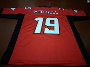 Custom Men Youth women Vintage Calgary Stampeders #19 Bo Levi Mitchell Football Jersey size s-4XL or custom any name or number jersey