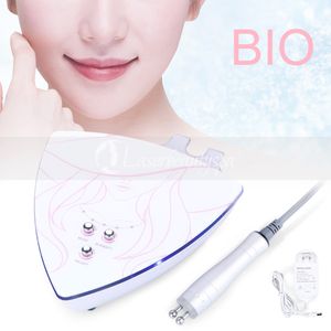 Portable Beauty Bio Microcurrent för Fausal Steamer Skin Drawing Föryngring Rynkor Avlägsnande Hem Använd Spa Salon Equipment