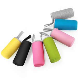 Neoprene Water Bottle Bag Drinkware 550 ml Sleeve Cover för flaskor 16oz Glassskydd 122256