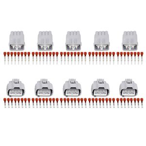 5 set di connettori per cablaggio automobilistico maschio e femmina a 8 pin con terminale DJ7081F-2.2-11/21