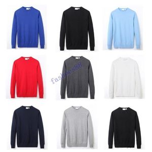 uomini lacoste Ritorto ago lavorato a maglia di cotone O-collo Mens coccodrillo maglione Ricamo Uomo Maglione Pullover Maglione M3 alta Quality5L6K