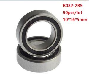 50pcs / lot 10 * 16 * 5mm Rulman B032-2RS 10x16x5mm sabit bilyalı B032RS