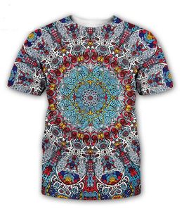 Yeni Moda Erkek / Kadının Psychedelic Yaz Tarzı Tees 3D Baskı Rahat T-Shirt Tops Artı Boyutu BB0165