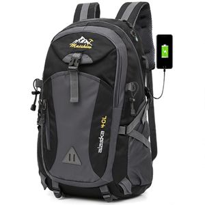 40L unisex waterproof men backpack travel pack sports bag pack Outdoor Mountaineering Hiking Climbing Camping backpack for male