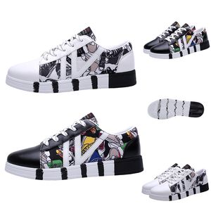Wholesale china size shoes for sale - Group buy Hot Fashion women men Black White Leather Canvas Casual shoes Platform designer sports sneakers Homemade brand Made in China size