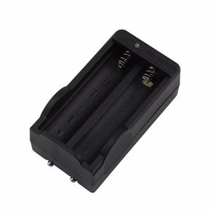 18650 Carregador de Bateria dual slot carregadores nos plug USB Atacado de carregamento para bateria reutilizar Li-ion Battery com pacote de varejo