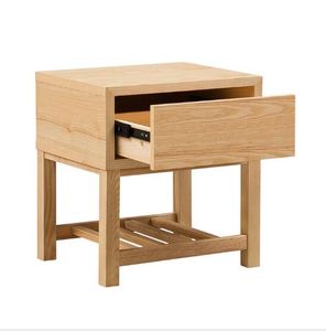 Solid Wood Bedside Cabinet Sovrumsmöbler Nordic Small Family Pine Tea Table Skåp Creative Living Room Wooden Edge Flera