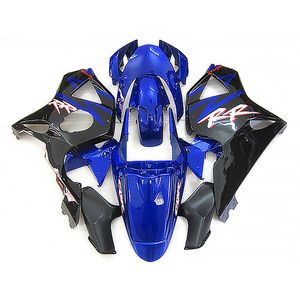 kit venda carenagem quente para Honda CBR900RR 2002 2003 carenagens preto azul definir CBR 954RR 02 23 FD35