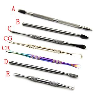 Tobeco Coil Jig Sizes Stainless Steel Vape Wax Oil Dab Tool EGO Enail Kits Dry Herb Dabber Tool