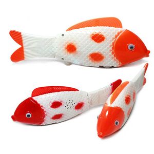 Novità Illuminazione Led Pesce incandescente Giocattolo Lampeggiante Giocattolo elettrico Unisex Bambini Canto Ondeggiamento Pesce pagliaccio Bambini Bella pallina