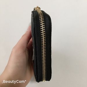 Klassisk mode svart dragkedja hand ta väska c plånböcker kort paket handväska för damer favorit vogue objekt vip gåvor