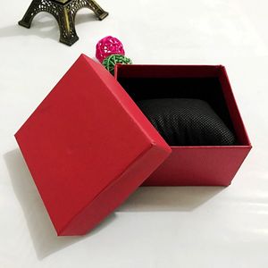 Модные часы коробки для хранения корпуса подарочные ящики чехлы для браслетов наручные часы для наручных частей бумаги с подушкой