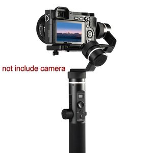 All Round With Screw 3-Axis Black Durable Splash Proof Handheld Gimbal Portable For Mirroress DSLR Camera