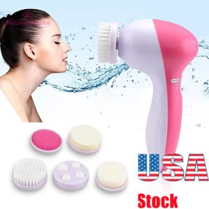 Hot Sell Sonic Facial Cleansing Brush esfoliando eleclos de massagem de massagem Ferramentas de cuidados com a pele de limpeza profunda