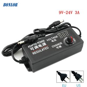 Wholesale universal ac dc adapters resale online - 9V V W Adjustable AC to DC Universal Adapter with Display Screen Voltage Regulated Power Supply Adapter for Laptop Compute