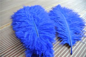 centres de table de plumes achat en gros de Vente en gros inch Royal Blue Autruche Feather Pour Centres de mariage Centres de mariée Pièce maîtresse de table