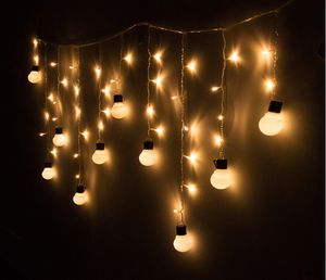 luces de la bola del árbol de navidad al por mayor-Súper brillante LED Xmas Warm Globe Ball Garden Room Tree Party Decor String Fairy Bulb Light para navidad hallowmas festival decoración