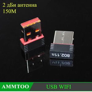 Mini g Mbps USB Wifi Adapter B G N Wi Fi Dongle Dator PC Tillbehör Antenn LAN Nätverkskort Signal Reciver
