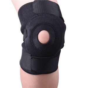 correias de suporte do joelho venda por atacado-Suporte do joelho elástico profissional cinta joelheira patela ajustável joelheiras cinta guarda de segurança para o dispositivo de proteção de basquete