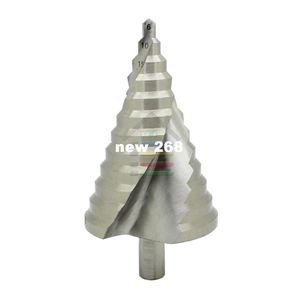 Wholesale cone reamer resale online - 6 MM Sizes Steps Nitriding Spiral Step Core Cone Drill Bits Increment Drilling Reamer Reaming PVC Wood Plate Hole Cutter