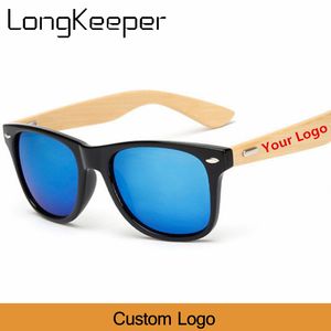 conjuntos de sol al por mayor-Logotipo personalizado pie de bambú de los hombres gafas de sol de las gafas de sol de madera mujeres originales de madera Gafas de sol de Customerized PC venta al por mayor