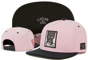 新しい到着ピンクのCayler Sons Caps Hats Snapbacks Kush Snapback格安割引帽オンライン無料送料無料ヒップホップフィットキャップファッション