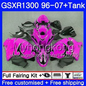 gsxr verkauf großhandel-Tank für SUZUKI GSXR1300 Hayabusa Rose Verkauf HM GSX R1300 GSXR Fairings