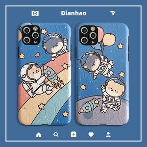 Wholesale iphone lovers for sale - Group buy Spaceman Chai dog Huawei mate mobile phone case nova6se protective cover for iPhone pro lovers