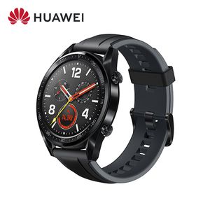 akıllı saatler nfc toptan satış-Orijinal Huawei Watch GT Akıllı İzle Desteği GPS NFC Nabız ATM su geçirmez saatler Sports Tracker İzle İçin Android iPhone