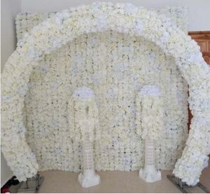 decoraciones de la flor del pasillo de la boda al por mayor-20x cm Decoración de la boda Arco Flor Flows Flows Party Aisle Decorative Road Cited Center Supplies