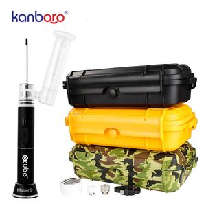 Kanboro Ecube Kit Electric Dab Nail Kit met Digital Screen en Teamperature Wax Vaporizer Nieuwe warme rookproducten
