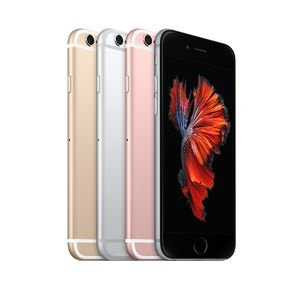 iphone telefon sistemi toptan satış-Orijinal Apple iPhone S GB GB GB GB Çift çekirdekli iOS Sistem ile Dokunmatik Kimliğin G LTE Yenilenmiş Telefon