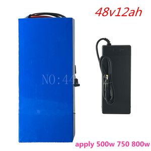 Electric bicycle battery 48V 12a lithium ion battery pack bicycle modification package Bafang 1000W electric motorcycle battery