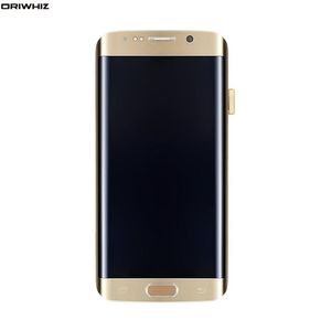 Oriwhiz Byte för Samsung Galaxy S6 Edge Plus G928 LCD skärm G928F digitalizer pekskärm ramaggregat