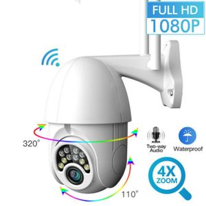 2MP Outdoor PTZ IP Camera WIFI P HD Two Way Audio Waterproof IR Night Vision camera Home Security Surveilance CCTV Cameras V380